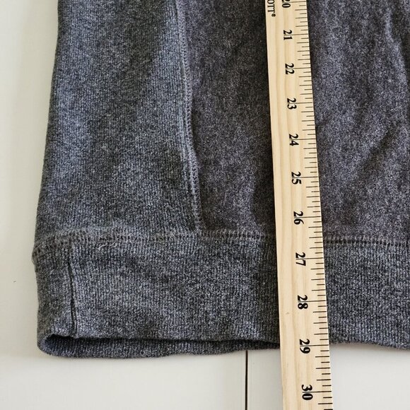 Champion x Wood Wood Sweatshirt Mens XL Heathered Gray LS Made In Italy Preppy - Picture 9 of 16